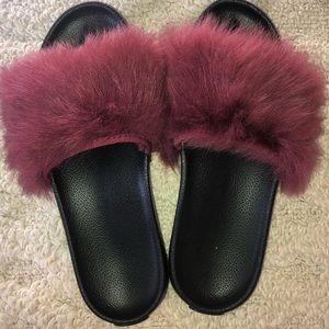 UGG Real Fur Sandals 🌸